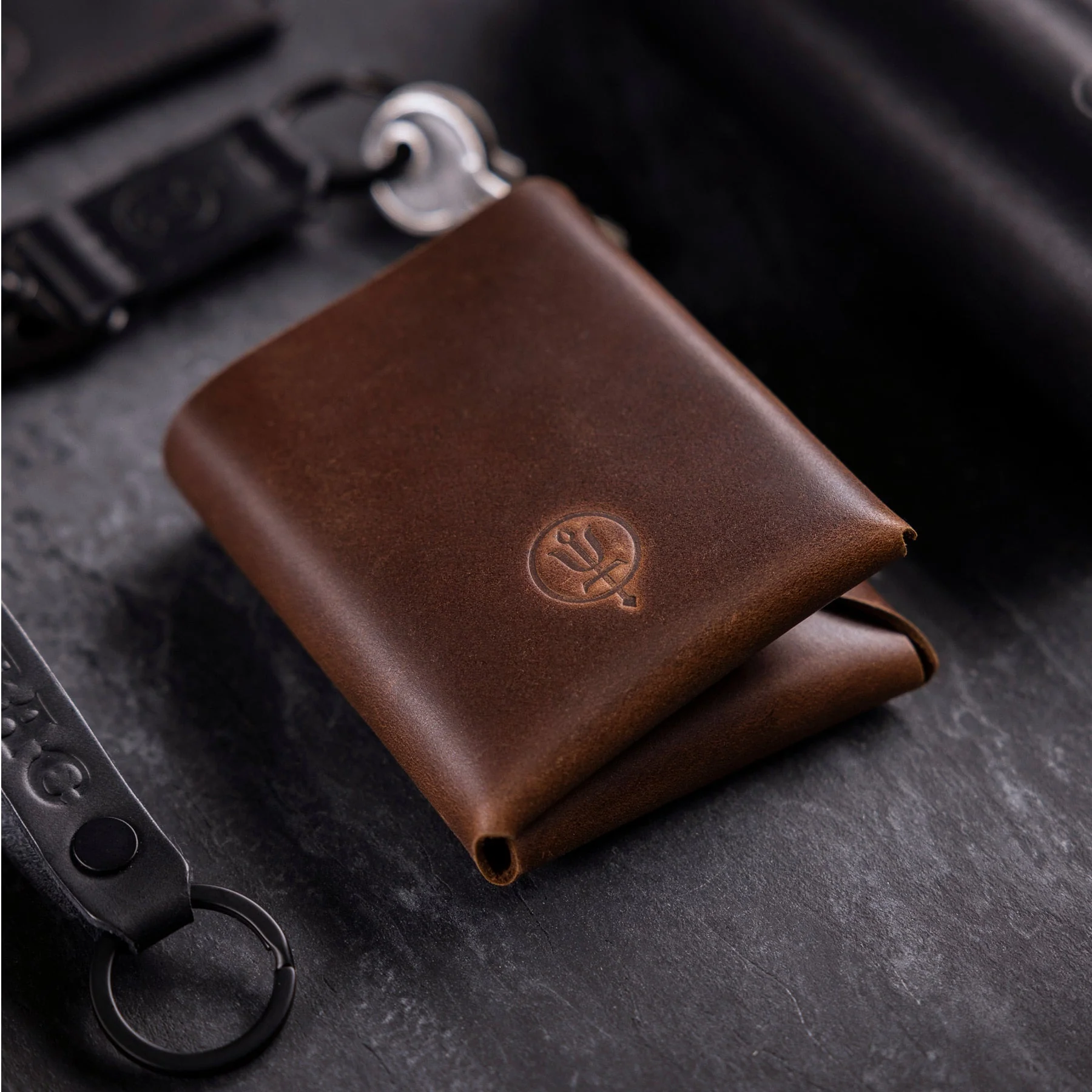 LEATHER LOOP DBAC KEYRING - Image 4